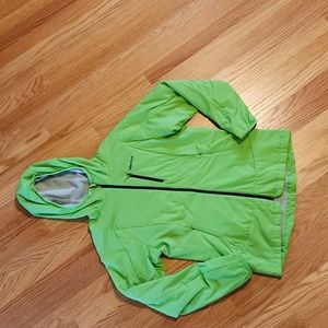 MARMOT Bright green 3 season jacket, Size Medium